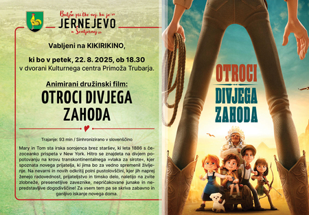 OBCINA_SENTJERNEJ_Jernejevo_2025_Jernejev_kino_Otroci divjega zahoda_OGLAS_210x146mm